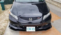 2012-2013 Honda civic coupe HFP lip" Front Splitter"