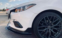 2014+ Mazda 3 Sedan/hatchback LenzDesign Lip" Front Splitter"