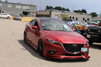 2014+ Mazda 3 Sedan/hatchback Side Splitters