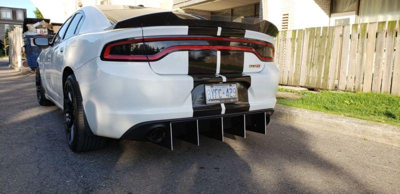 2015+Dodge Charger SXT/RT Police Valance Rear Diffuser