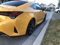 2016+ lexus RC (rc300/rc350) fsport and non fsport Side Splitters