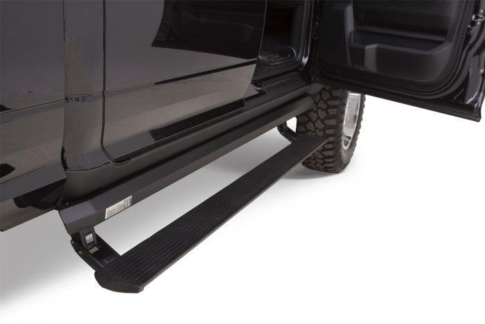 AMP Research 2007-2013 Chevy Silverado 1500 Extended/Crew PowerStep XL – Black