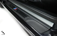 Carbon Fiber Vinyl Door Sills for BMW E46 M3