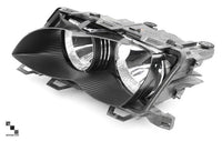 Carbon Vinyl Headlight Trim Overlay for BMW E46 3 Series Coupe and Convertible (Pre-LCI)