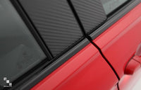 Carbon Vinyl Pillar Trim Overlays for BMW E70 X5