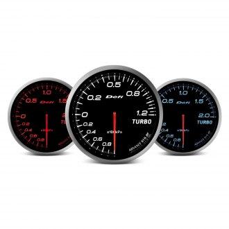 Defi Advance BF Series (Metric) 60mm fuel press gauge – red