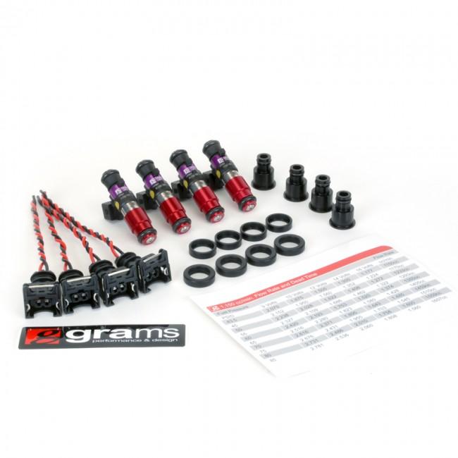 Grams Performance Fuel Injector Kits – 1150cc B, D, F, H (exc d17) injector kit