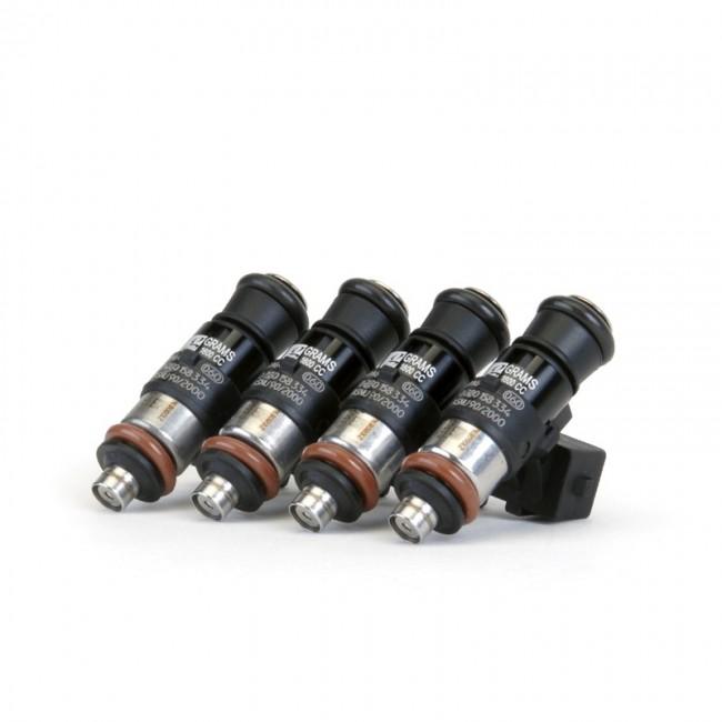 Grams Performance Fuel Injector Kits – 1600cc 240SX, S13, S14, S15, SR20, G20 Top Feed 11mm injector kit