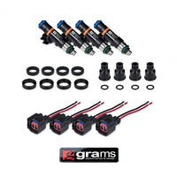 Grams Performance Fuel Injector Kits – 550cc B, D, F, H (exc d17) injector kit
