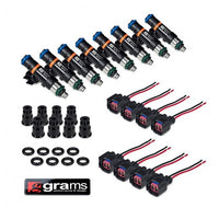Grams Performance Fuel Injector Kits – 550cc LS1, LS6, LT1 injector kit