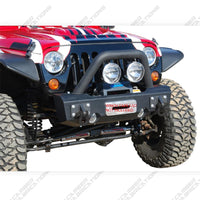 MBRP Front Stubby Winch Bumper Pkg – 2007-2016 Jeep Wrangler JK